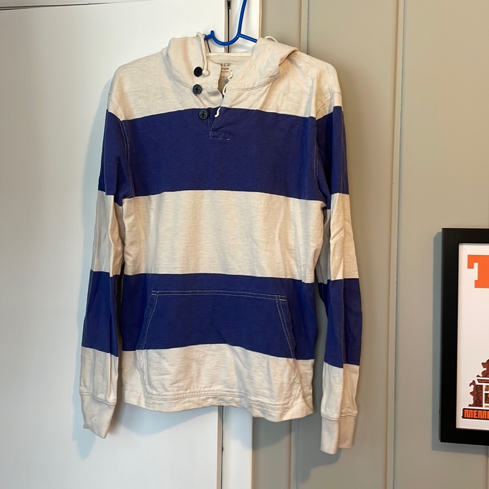 J. Crew rugby-style polo pullover